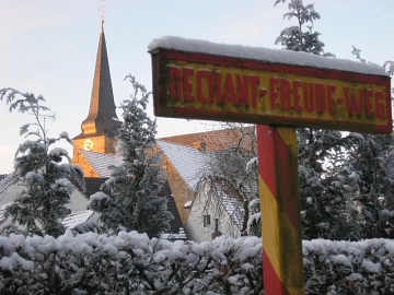 Bevergern Kirche Schnee